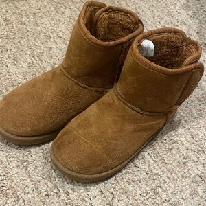 Brown Suede Ankle Boots